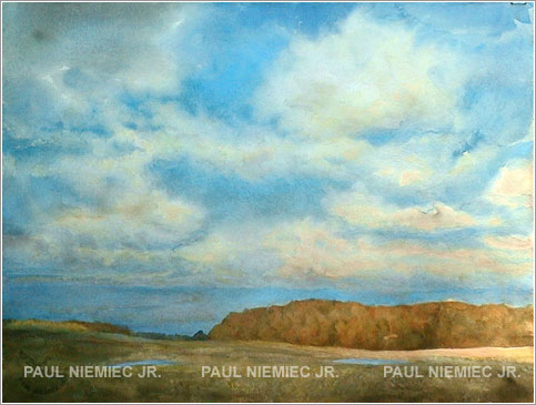 October Fields, by Paul Niemiec Jr. Running Wind Studio
