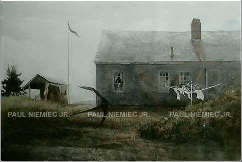 Old Salt, art by Paul Niemiec Jr. Running Wind Studio 